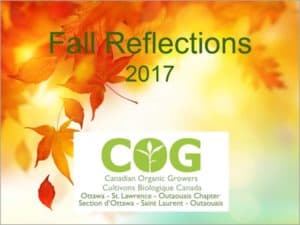 COG Fall Reflections AGM 2017 Presentation