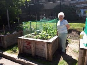 Nora from Clementine Towers loves her garden!